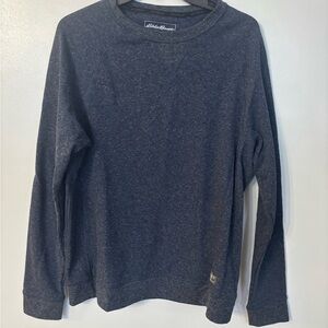 Eddie Bauer Camp Fleece Crew
Sweatshirt-Navy Heather